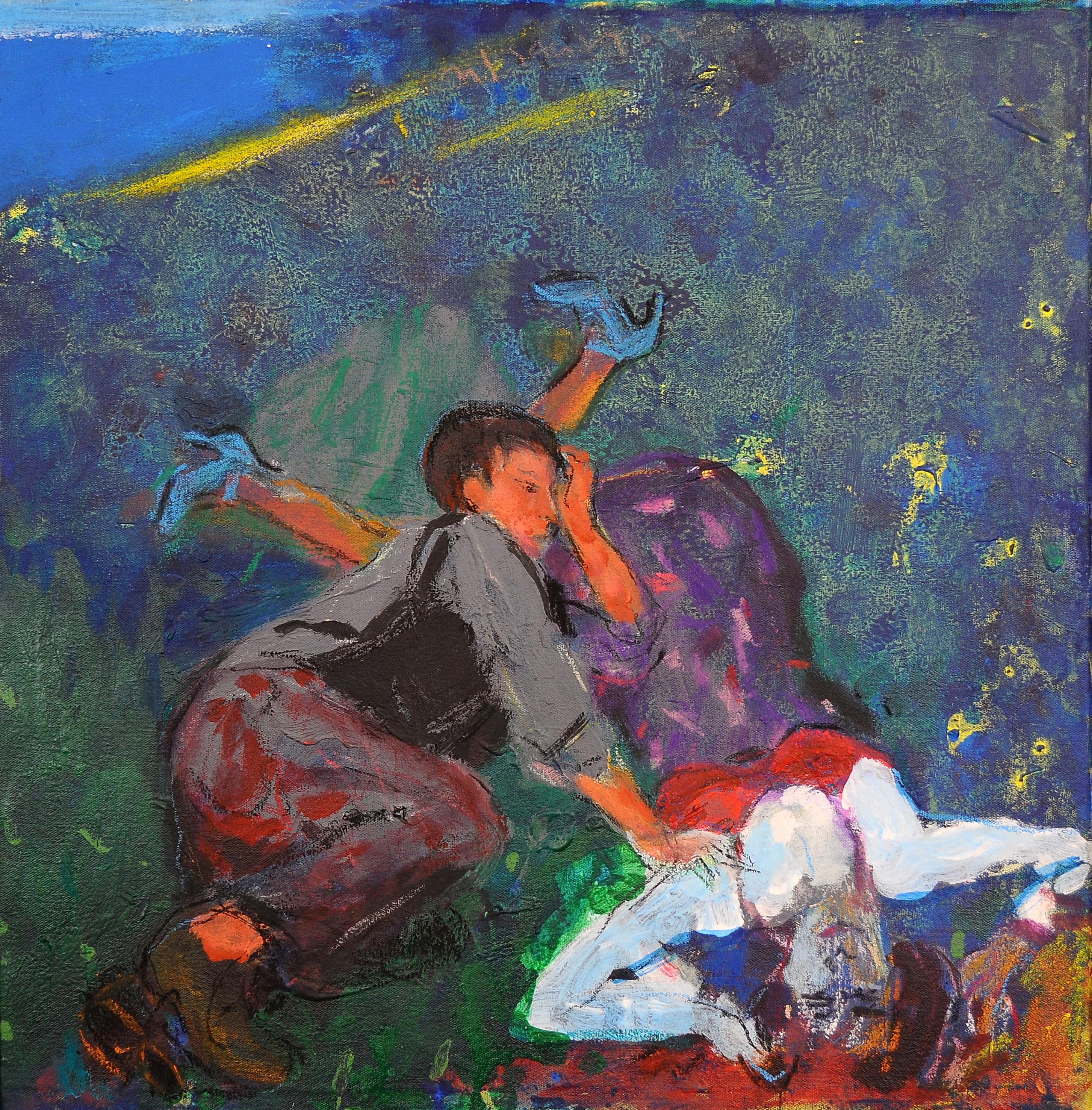 İsimsiz-Untitled, 2007, Tuval üzerine yağlıboya, Oil on canvas, 55x53 cm